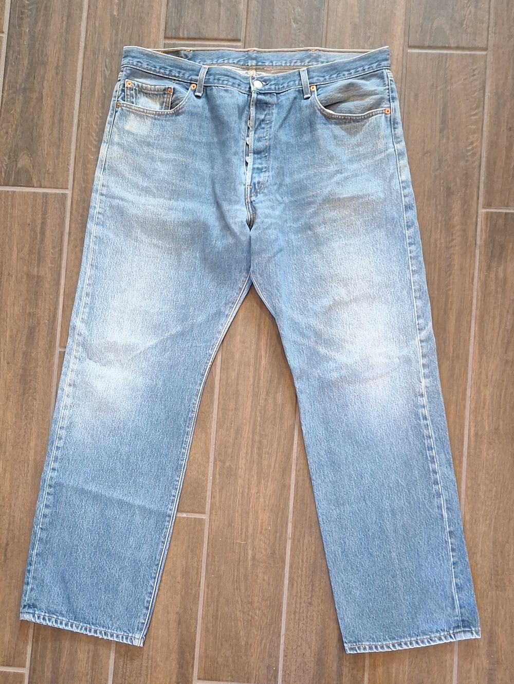 Vintage Levi's 501 XX Faded Blue Tag Size 42x36